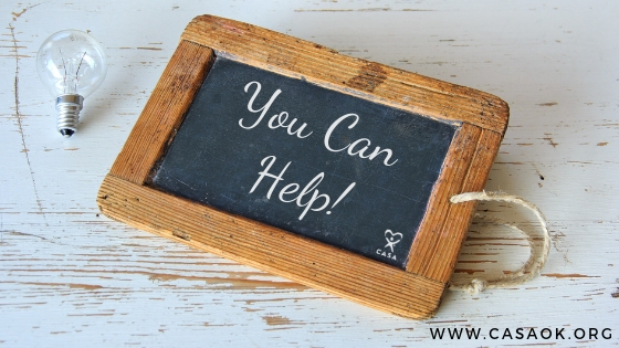 You Can Help Chalkboard